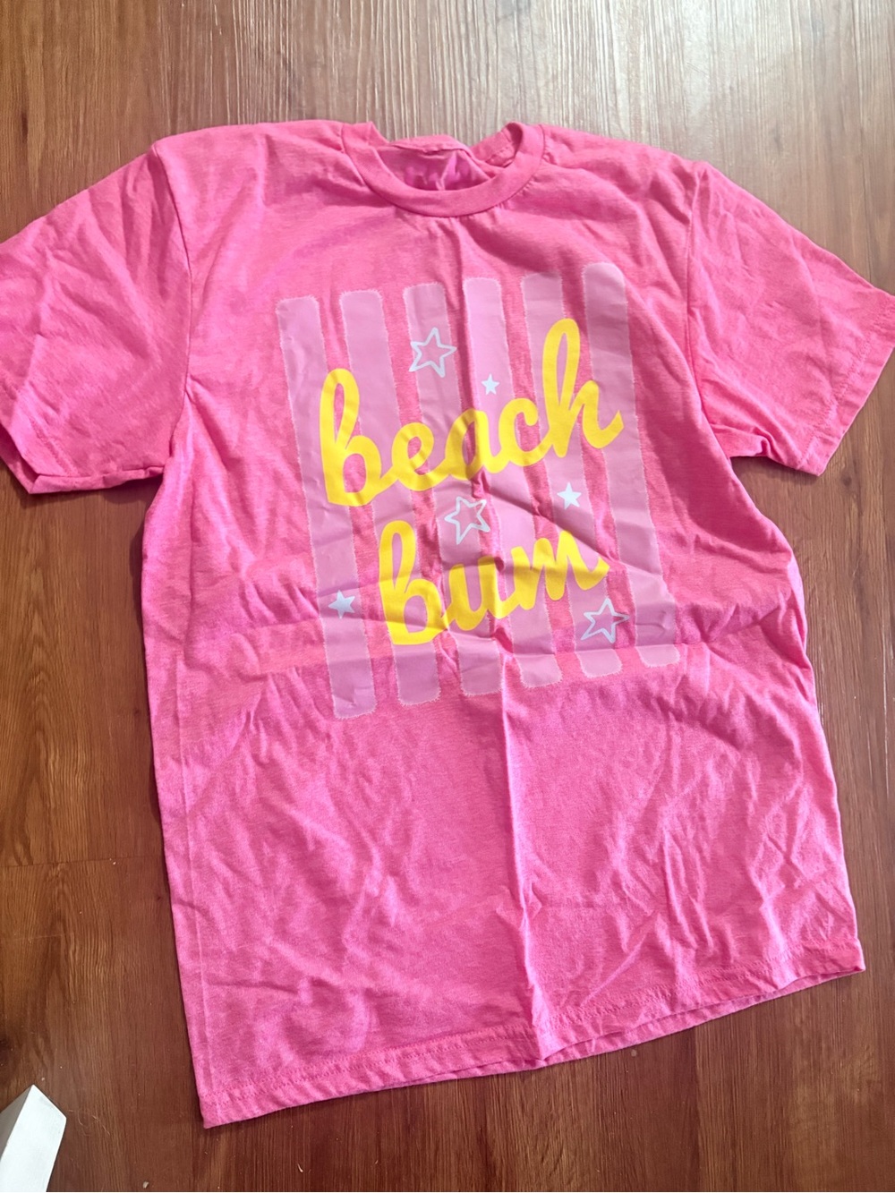 Beach Bum Short Sleeve Tee - Pink